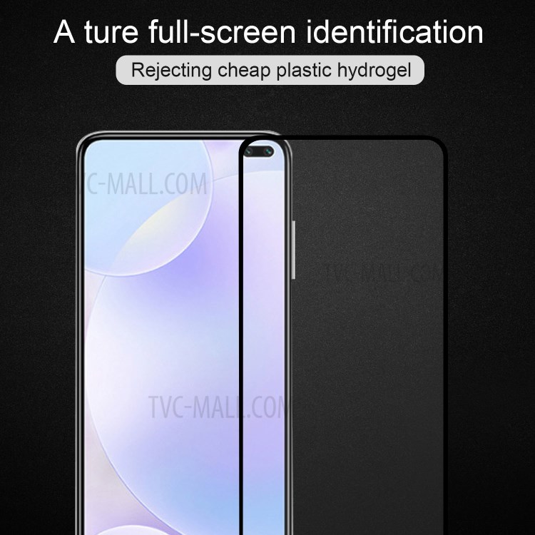 9D Full Coverage Tempered Glass Screen Cover Film (Side Glue) for Xiaomi Poco X2-5