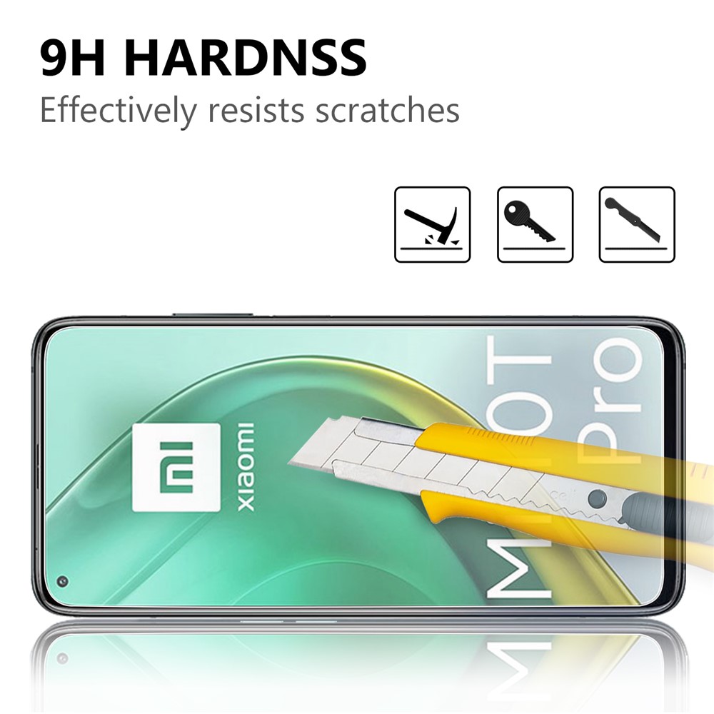 2.5D Bogenkante Gehärtetes Glas Schutzfolie Für Die Xiaomi Mi 10T Pro 5G / Mi 10T 5G-3