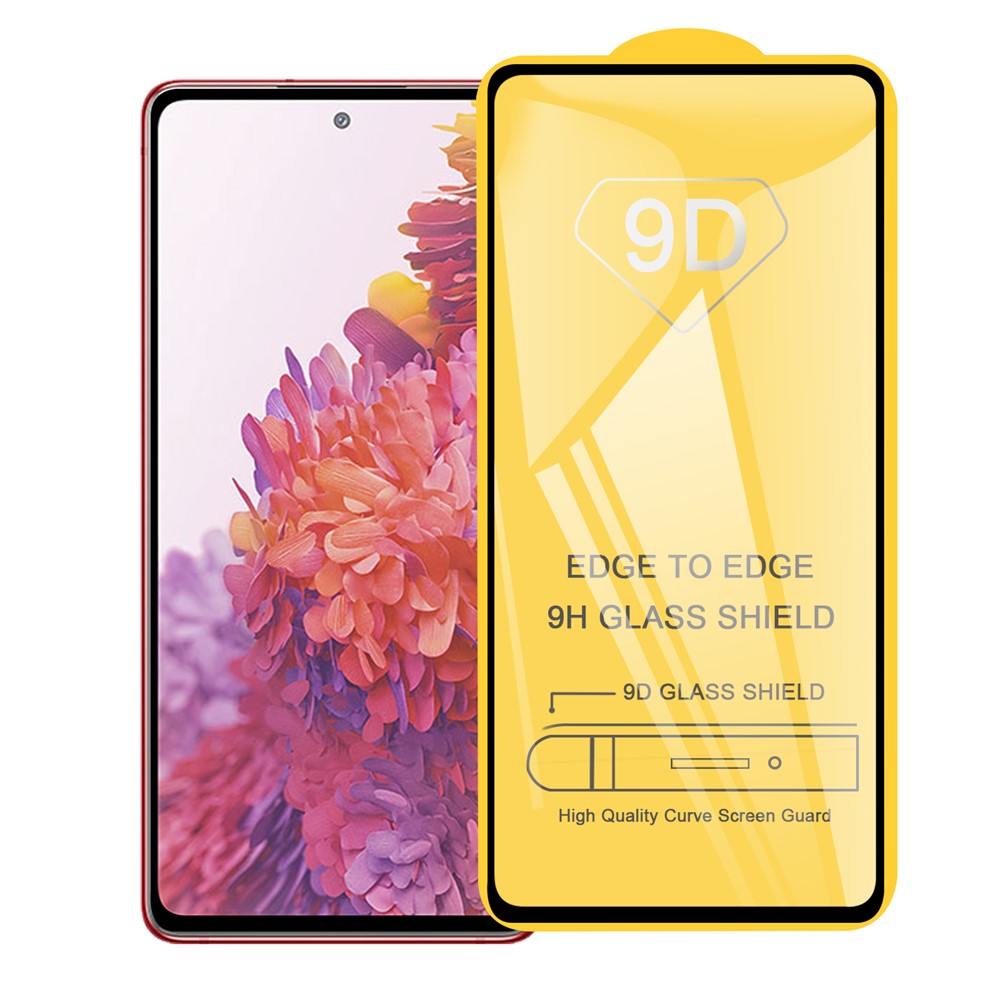Full Covering 9D Tempered Glass Screen Protector (Side Glue) for Samsung Galaxy S20 FE/S20 Fan Edition / S20 FE 5G/S20 Fan Edition 5G / S20 Lite-1
