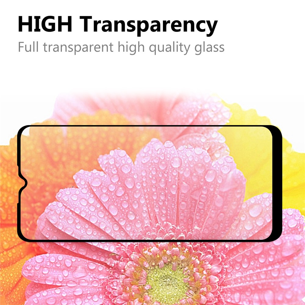 Full Coverage Tempered Glass Screen Guard Film (Full Glue) for Motorola Moto G9 Play-5