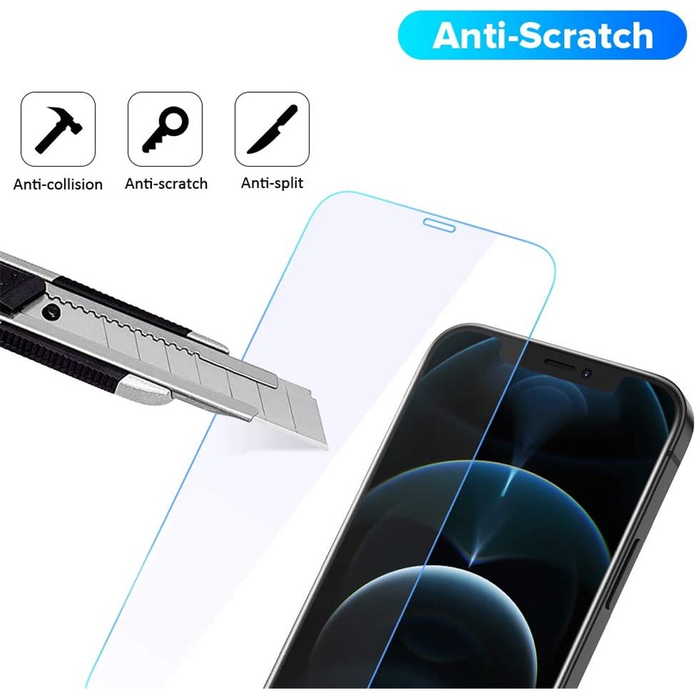 2.5D Arc Edge 9H Tempered Glass Screen Protector with Back Film for iPhone 12 mini-3