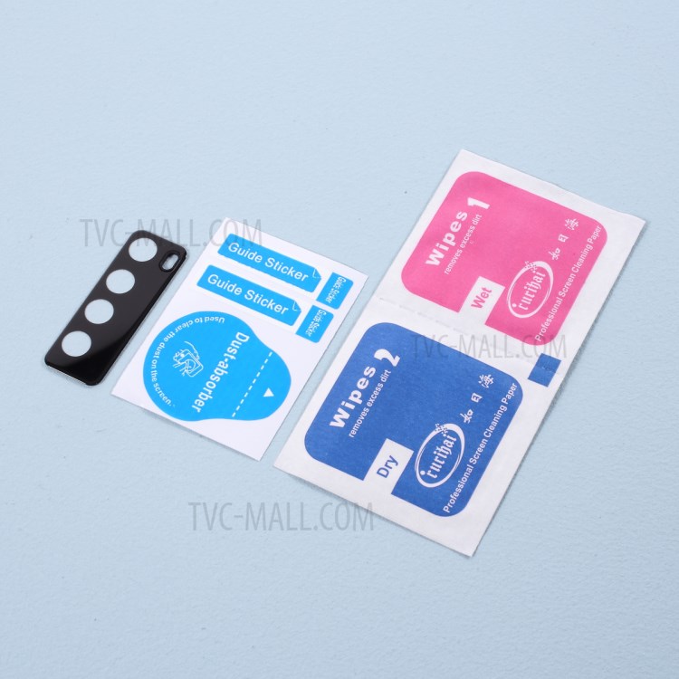 RURIHAI 3D Tempered Glass Camera Lens Guard Film for Huawei nova 7 5G-3
