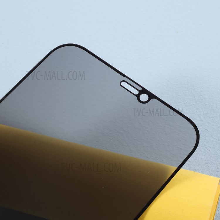 Anti-spy Full Screen Silk Printing Tempered Glass Screen Guard Film (Side Glue) for iPhone 12 mini-4