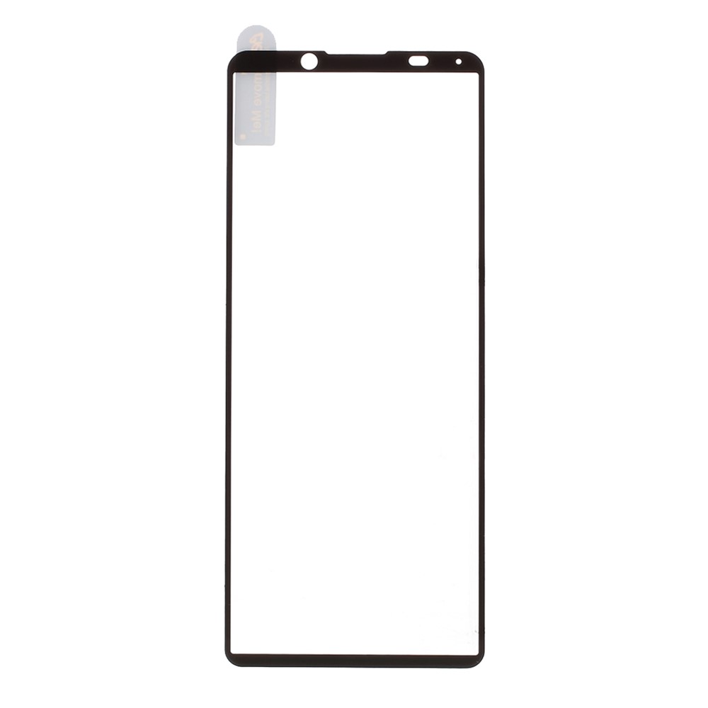 Full Covering Silk Print Tempered Glass Screen Protective Film (Full Glue) for Sony Xperia 5 II-1