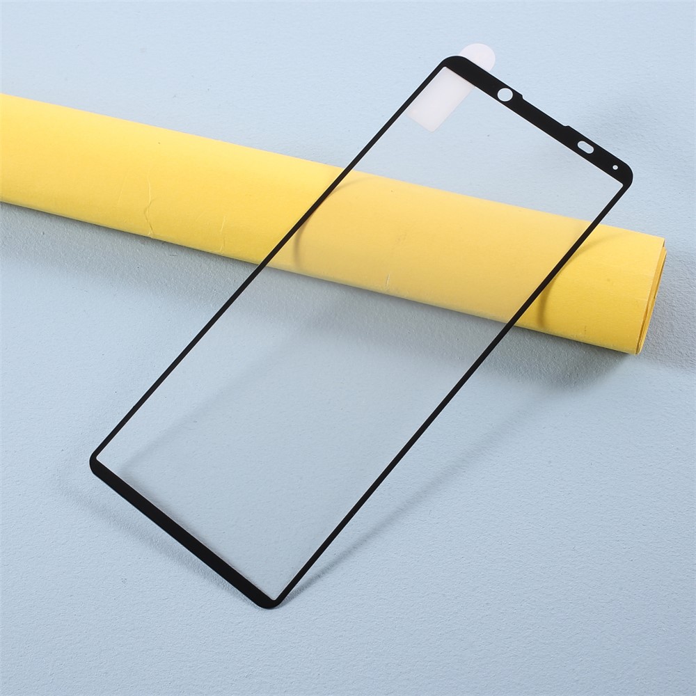 Full Covering Silk Print Tempered Glass Screen Protective Film (Full Glue) for Sony Xperia 5 II-2