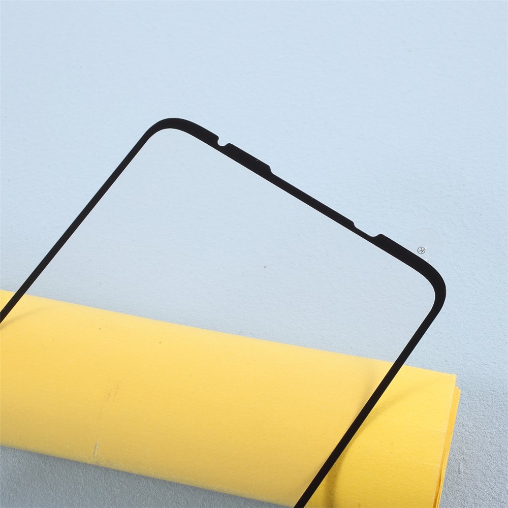 Full Coverage Silk Printing Tempered Glass Screen Guard Film (Full Glue) for Motorola Moto G9 Plus-3