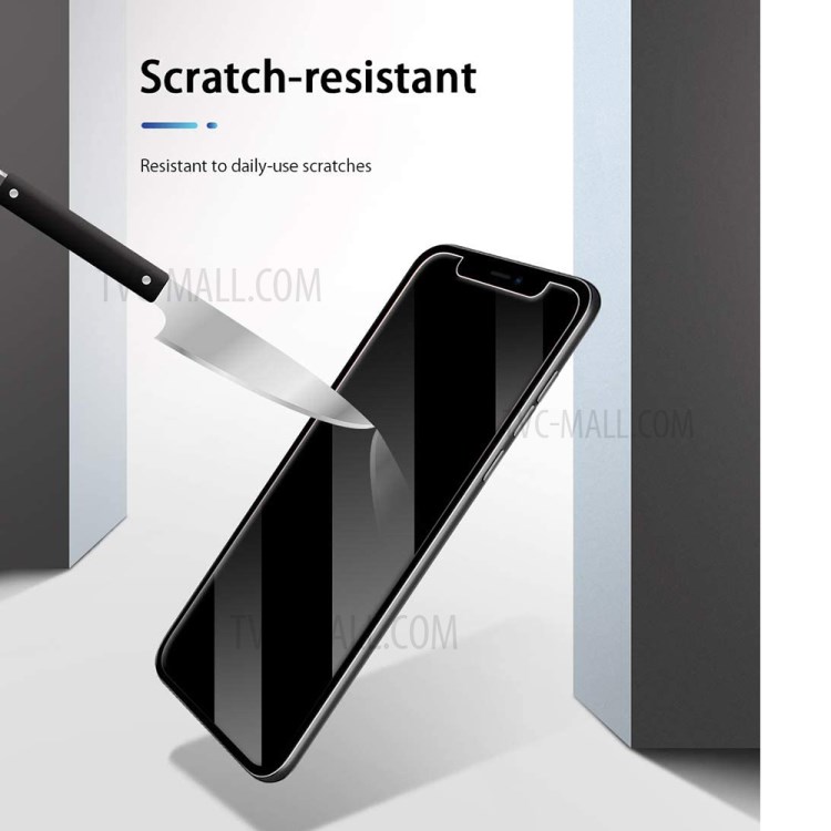 3PCS/Set 0.3mm Arc Edge Tempered Glass Film for iPhone 12 Pro Max Screen Protector-2