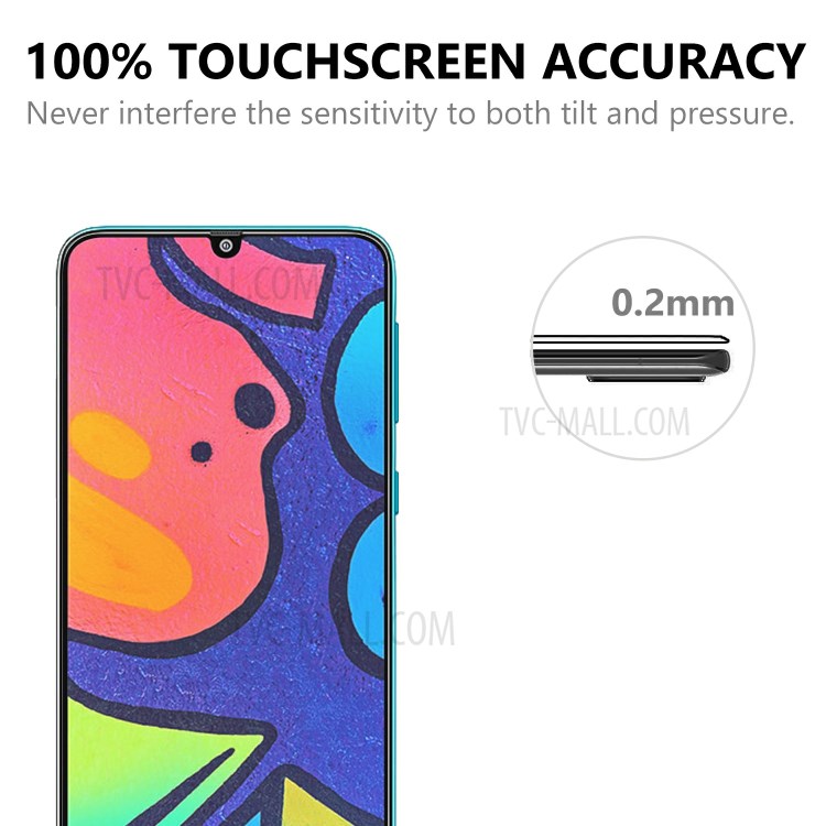 Complete Cover Full Glue Black Edges Tempered Glass Film for Samsung Galaxy F41 Screen Protector-6