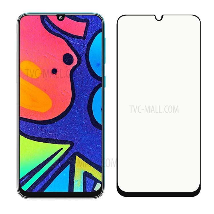Complete Cover Full Glue Black Edges Tempered Glass Film for Samsung Galaxy F41 Screen Protector-7