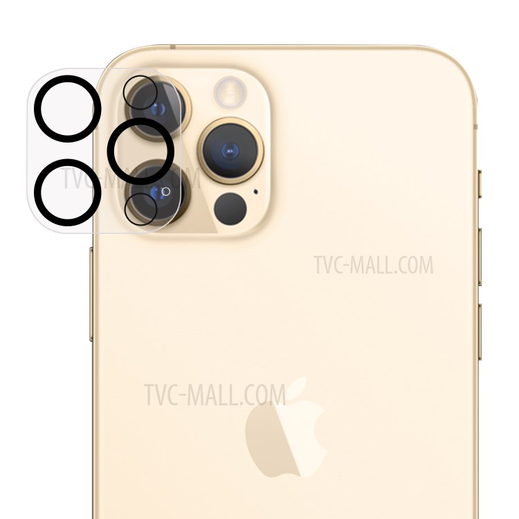 Full Covering Ultra Clear Anti-scratch AGC Glass Camera Lens Protector for iPhone 12 Pro Max-1