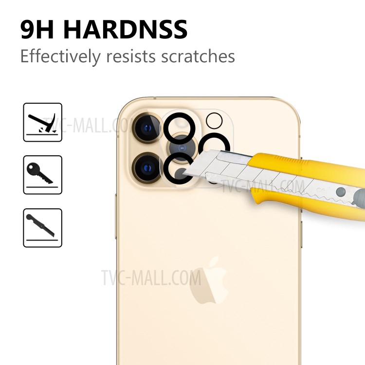 Full Covering Ultra Clear Anti-scratch AGC Glass Camera Lens Protector for iPhone 12 Pro Max-3
