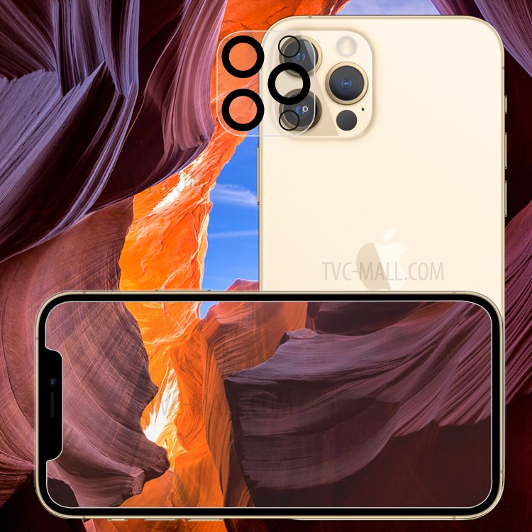 Full Covering Ultra Clear Anti-scratch AGC Glass Camera Lens Protector for iPhone 12 Pro Max-7