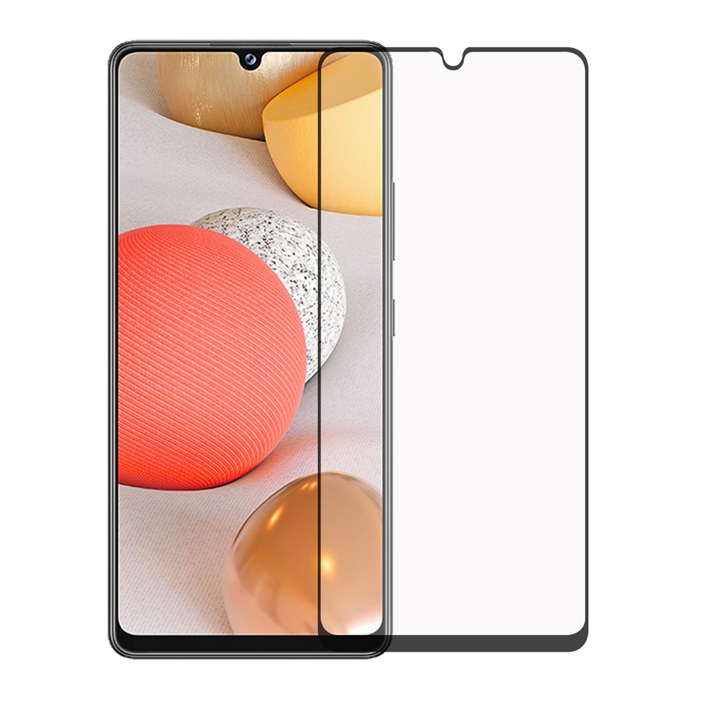 For Samsung Galaxy A42 5G Full Glue Full Cover Tempered Glass Screen Protector with Black Edges-2