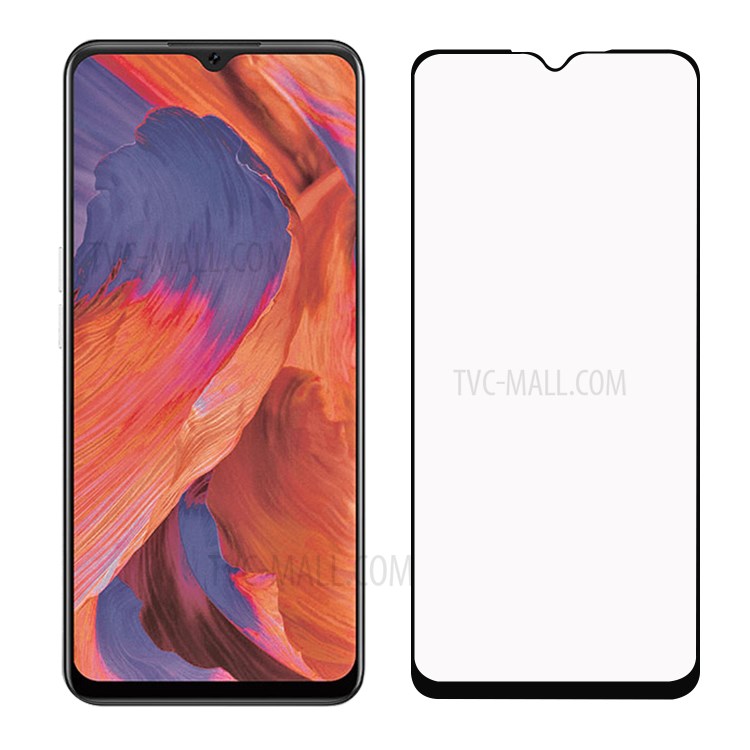 Black Edges Full Glue Full Screen Tempered Glass Protector Film for Oppo A73-1