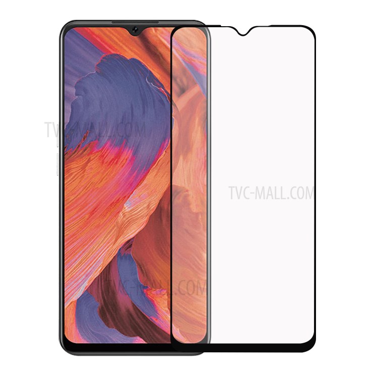 Black Edges Full Glue Full Screen Tempered Glass Protector Film for Oppo A73-2