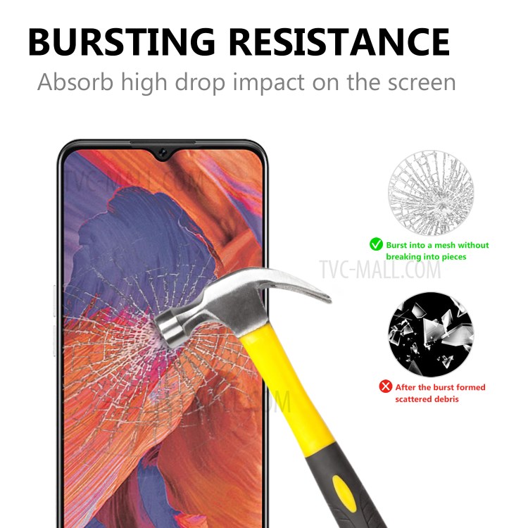 Black Edges Full Glue Full Screen Tempered Glass Protector Film for Oppo A73-3