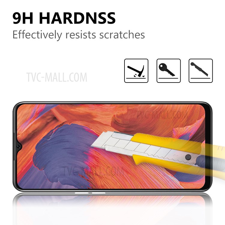 Black Edges Full Glue Full Screen Tempered Glass Protector Film for Oppo A73-4
