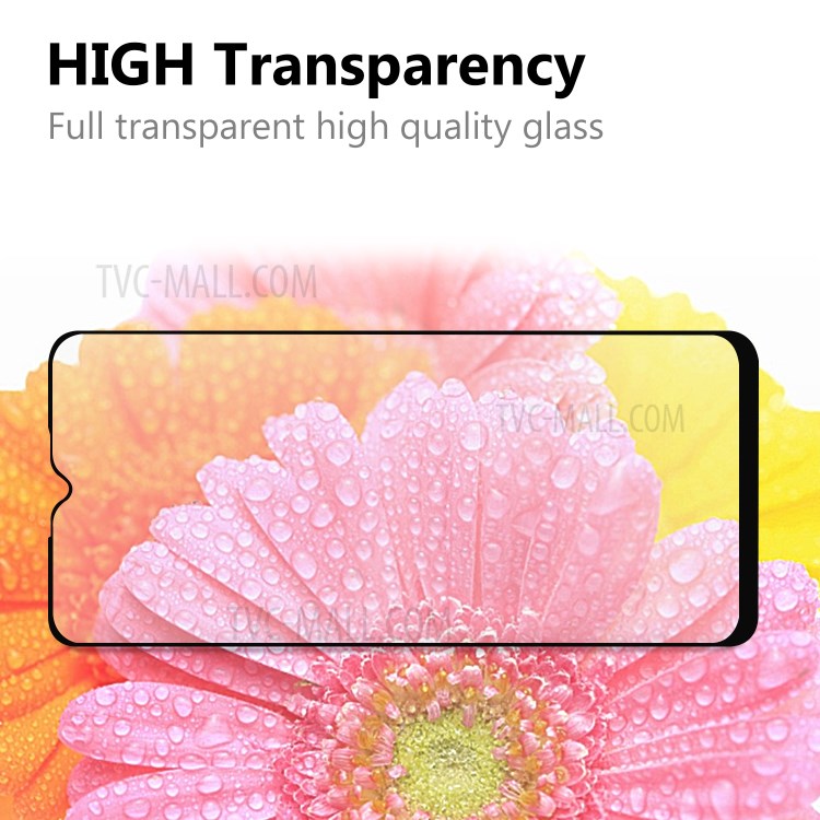 Black Edges Full Glue Full Screen Tempered Glass Protector Film for Oppo A73-6