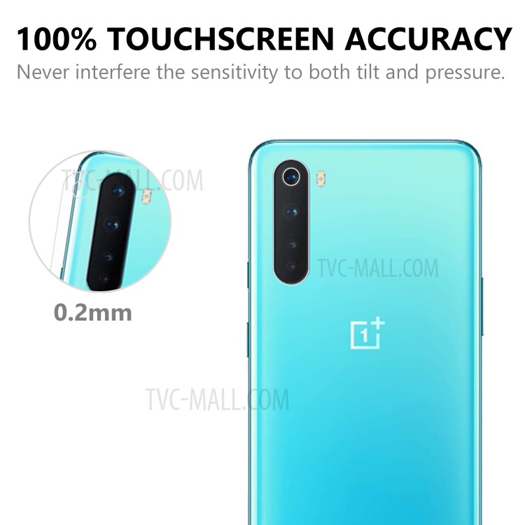 For OnePlus Nord 0.2mm 9H Hardness Tempered Glass Back Camera Lens Protector-3