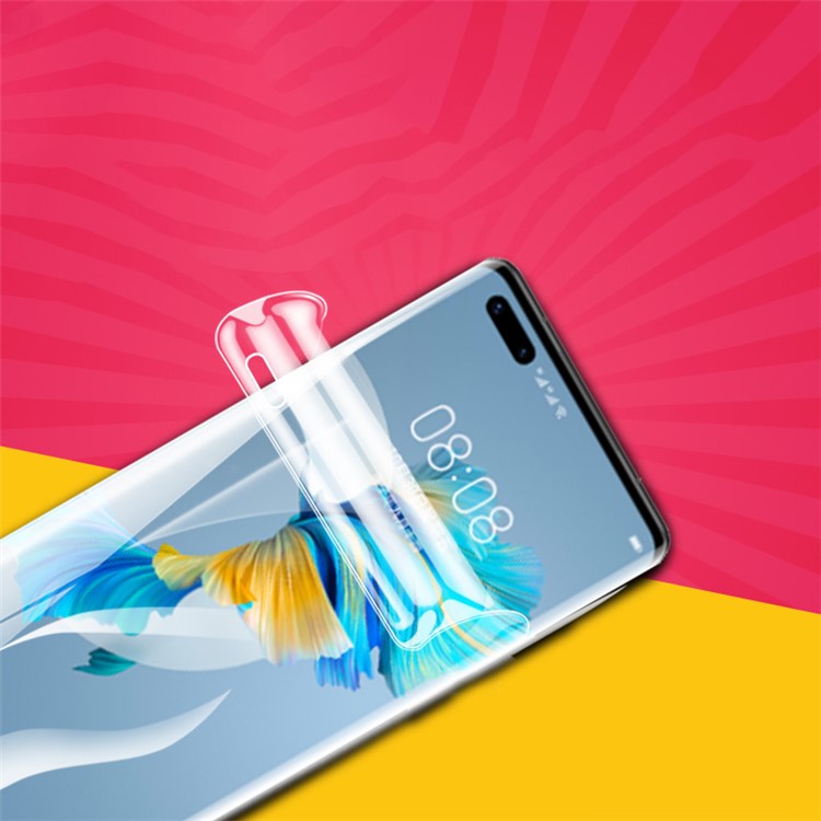 Full Coverage Anti-glare Self-repairing Screen Protective Film for Huawei Mate 40 Pro-1