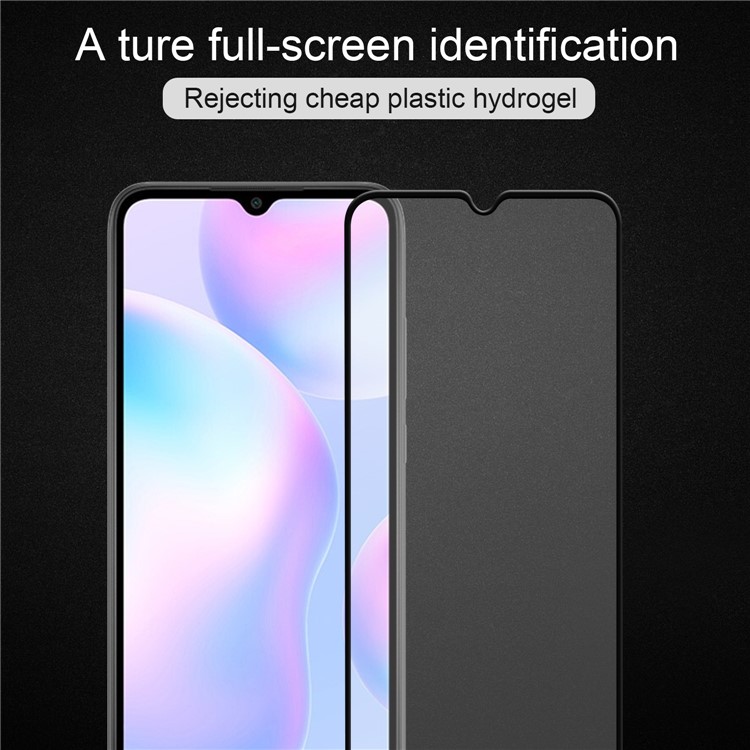 9D Complete Covering for Xiaomi Redmi 9A Tempered Glass Screen Protector (Side Glue)-5