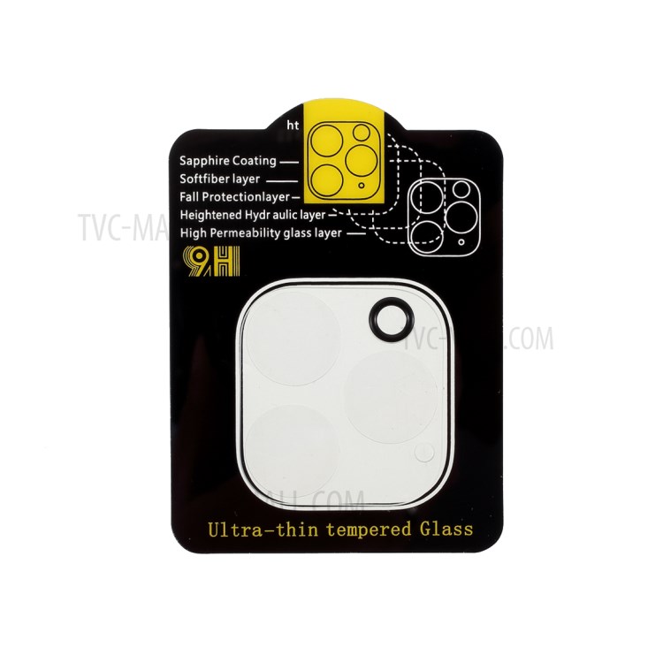 9H Hardness Full Coverage Ultra-thin Tempered Glass Camera Lens Protector for iPhone 12 Pro-3