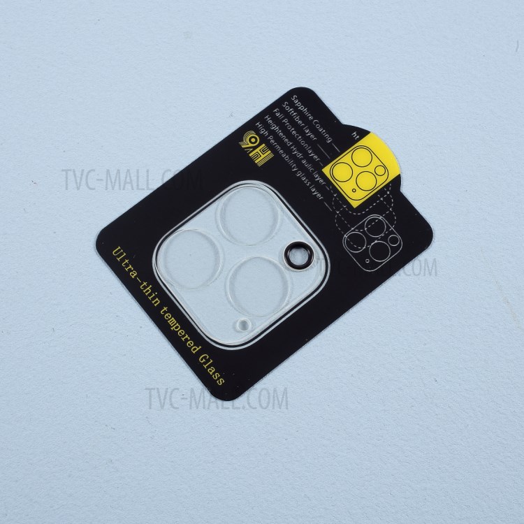 9H Hardness Full Coverage Ultra-thin Tempered Glass Camera Lens Protector for iPhone 12 Pro-4