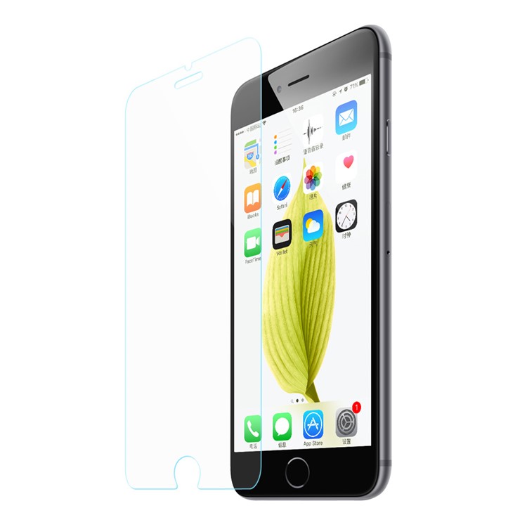 BASEUS Для IPhone 8 Плюс / 7 Плюс 0.3 Мм HD Закаленное Стекло Протектор Экрана Дуги Края - прозрачный-6