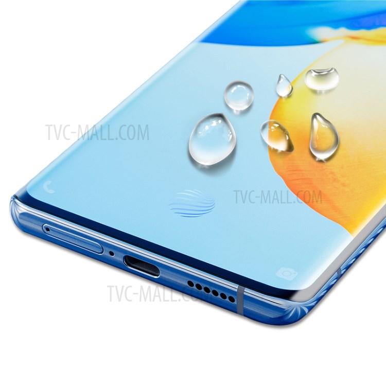AMORUS Anti-explosion Full Glue Curved Tempered Glass Full Screen Film for vivo X51 5G-3