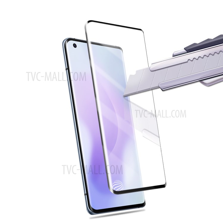 AMORUS Anti-explosion Full Glue Curved Tempered Glass Full Screen Film for vivo X51 5G-5