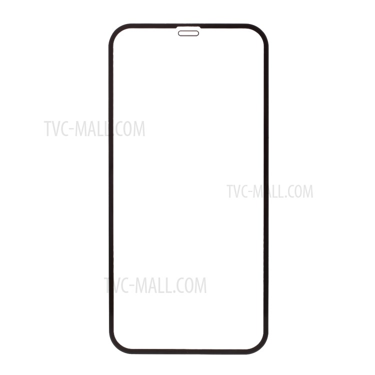 5D Full Covering Full Glue for iPhone 12 mini Cold Carving Silk Printing Tempered Glass Screen Protector-1