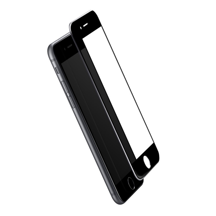 ROCK 2.5D Arc Edge Tempered Glass Protector Film for iPhone 6s Plus / 6 Plus Full Coverage - Black-1