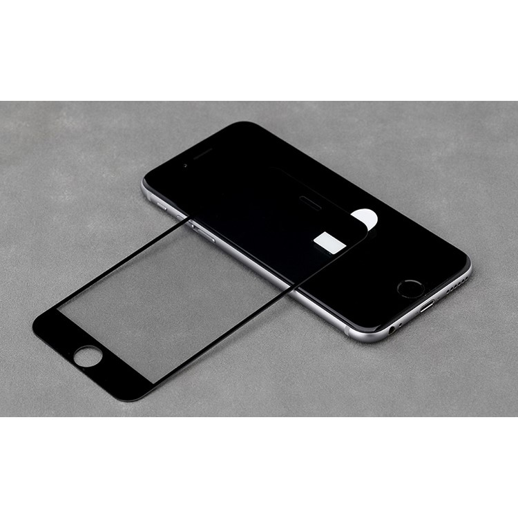 ROCK 2.5D Arc Edge Tempered Glass Protector Film for iPhone 6s Plus / 6 Plus Full Coverage - Black-10