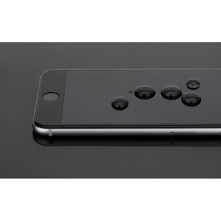 ROCK 2.5D Arc Edge Tempered Glass Protector Film for iPhone 6s Plus / 6 Plus Full Coverage - Black-4