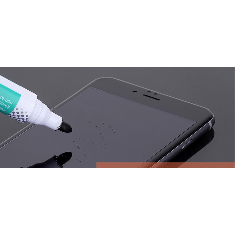 ROCK 2.5D Arc Edge Tempered Glass Protector Film for iPhone 6s Plus / 6 Plus Full Coverage - Black-5