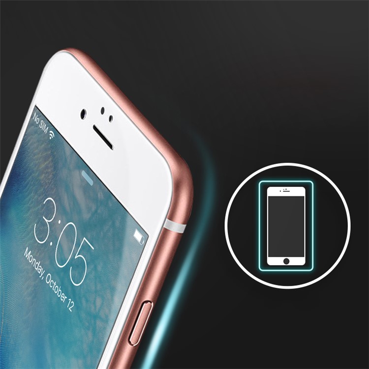 ROCK 2.5D Arc Edge Tempered Glass Protector Film for iPhone 6s Plus / 6 Plus Full Coverage - Black-7