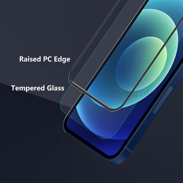 5PCS/Set ENKAY HAT-PRINCE Ultra Clear Anti-Fall Full Glue 0.26mm 9H 2.5D Complete Covering Tempered Glass Screen Protector for iPhone 12 mini-3