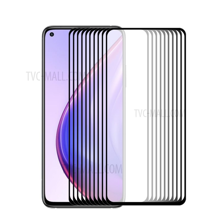 10 Teile / Satz ENKAY HAT-Prince 0.26mm 9h 2.5d Komplettes Abdeckung Gehärtetem Glas Vollkleber-Display-Film Für Xiaomi Mi 10T 5G / MI 10T PRO 5G / MI 10T Lite 5g-1
