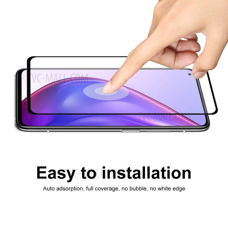 10 Teile / Satz ENKAY HAT-Prince 0.26mm 9h 2.5d Komplettes Abdeckung Gehärtetem Glas Vollkleber-Display-Film Für Xiaomi Mi 10T 5G / MI 10T PRO 5G / MI 10T Lite 5g-6
