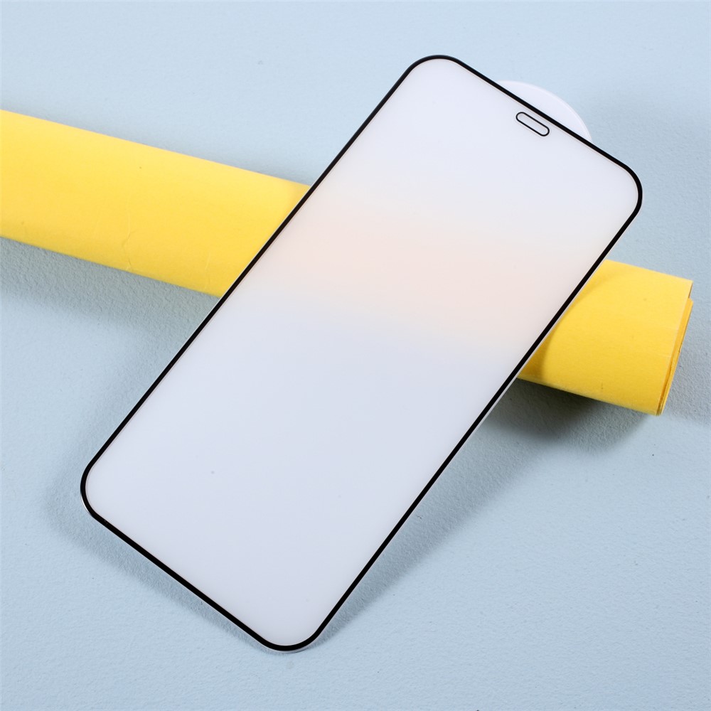 Full Coverage Full Glue 6.1 Inches Matte Surface Tempered Glass Protector Film for iPhone 12/12 Pro