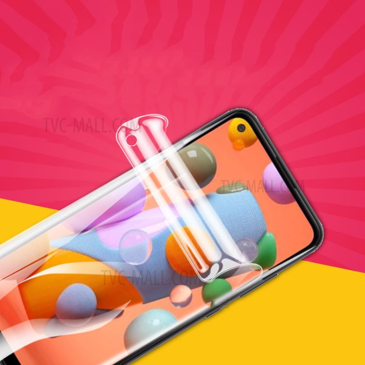 TPU Macio Anti-reflexo Completo Cobrindo Protetor De Tela Ultra Claro Para Samsung Galaxy A11-1