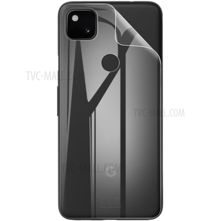 IMAK 2Pcs/Set Soft Hydrogel Film III Back Phone Protector Films for Google Pixel 4a 4G-2