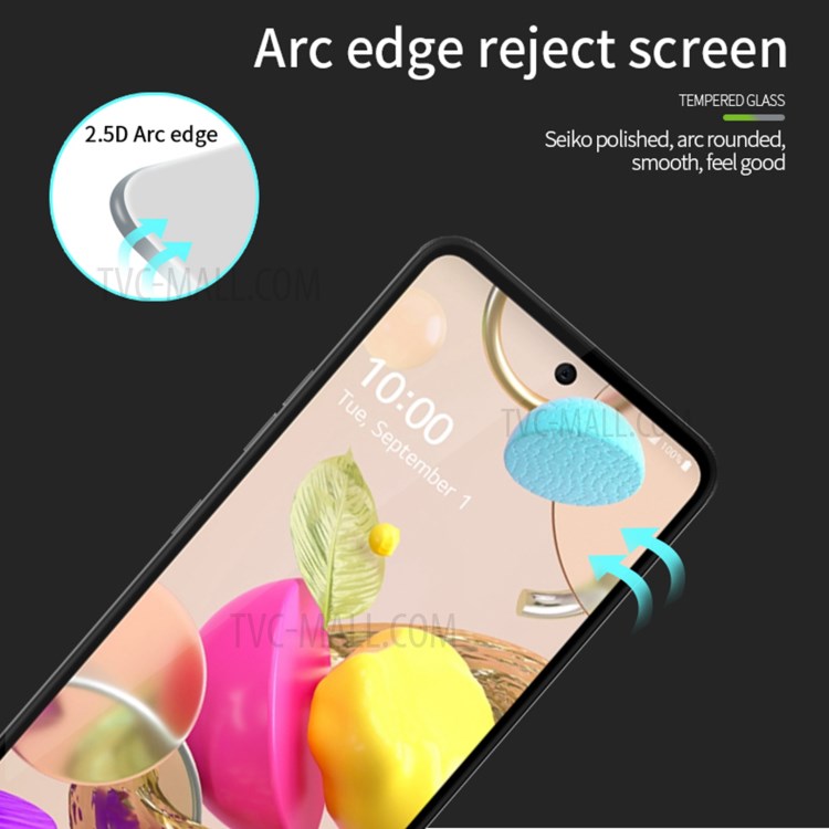 Pinwuyo Per LG K42 / LG K52 Pellicola Proteggi Schermo In Vetro Temperato A Grandezza Naturale-9