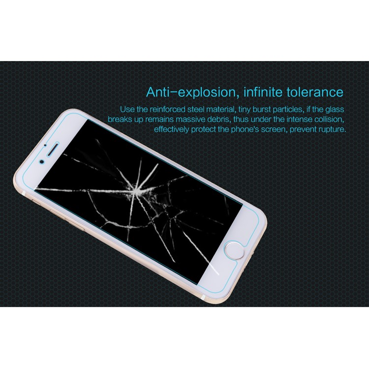 NILLKIN Incrível H Para Iphone 8/7 4.7 Protetor De Proteção De Tela De Vidro Temperado 9H 0.33mm-4