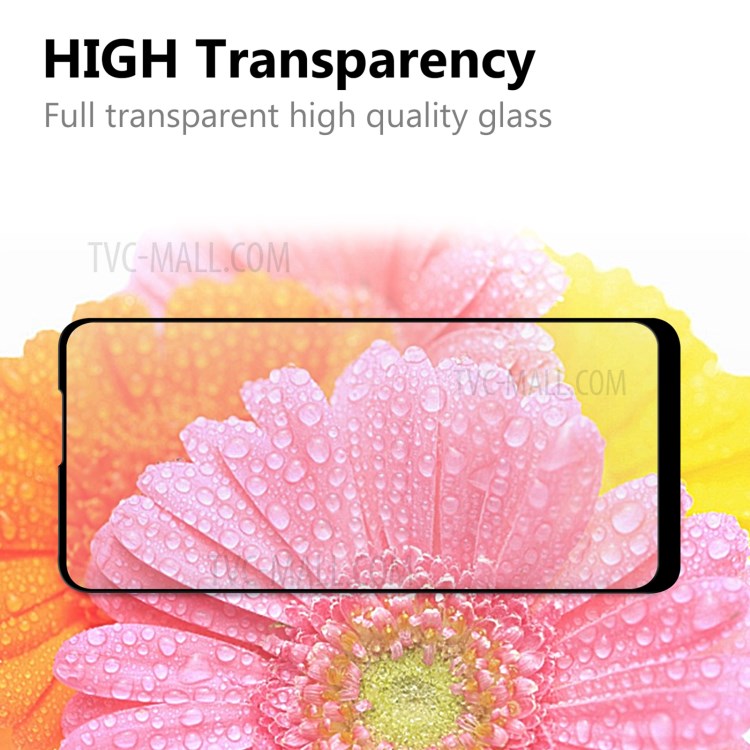 Komplette Abdeckung Vollkleber Black Rande Tempered Glasics Screen Film Für OPPO A32 (2020)-5