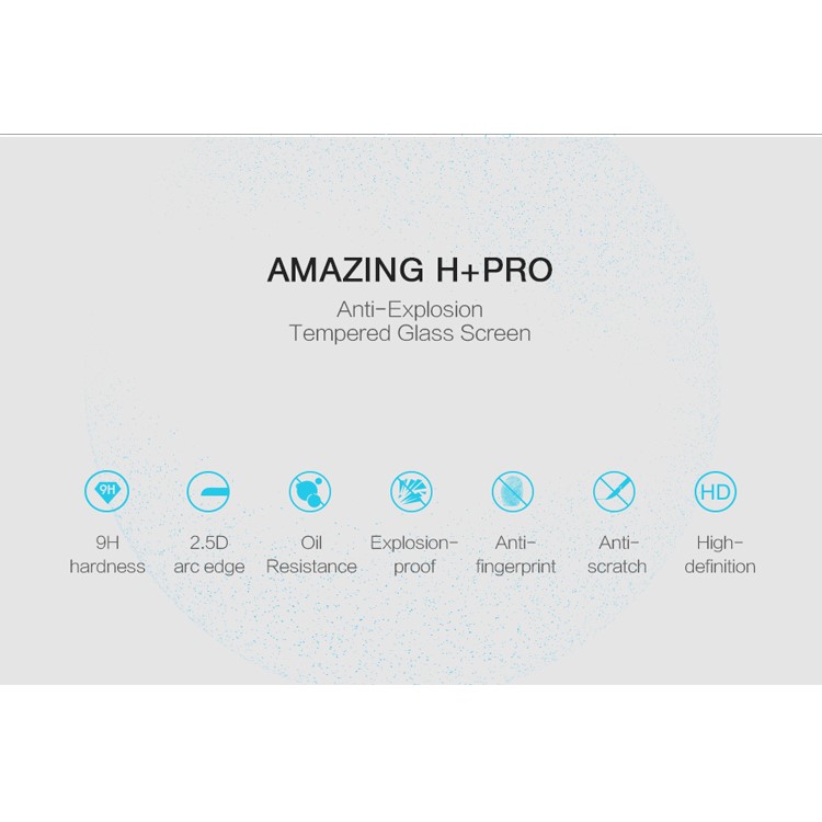 NILLKIN Изумительный H + PRO Для Iphone 8/7 4.7 Закаленный Стеклянный Защитный Экран Нанометра-7