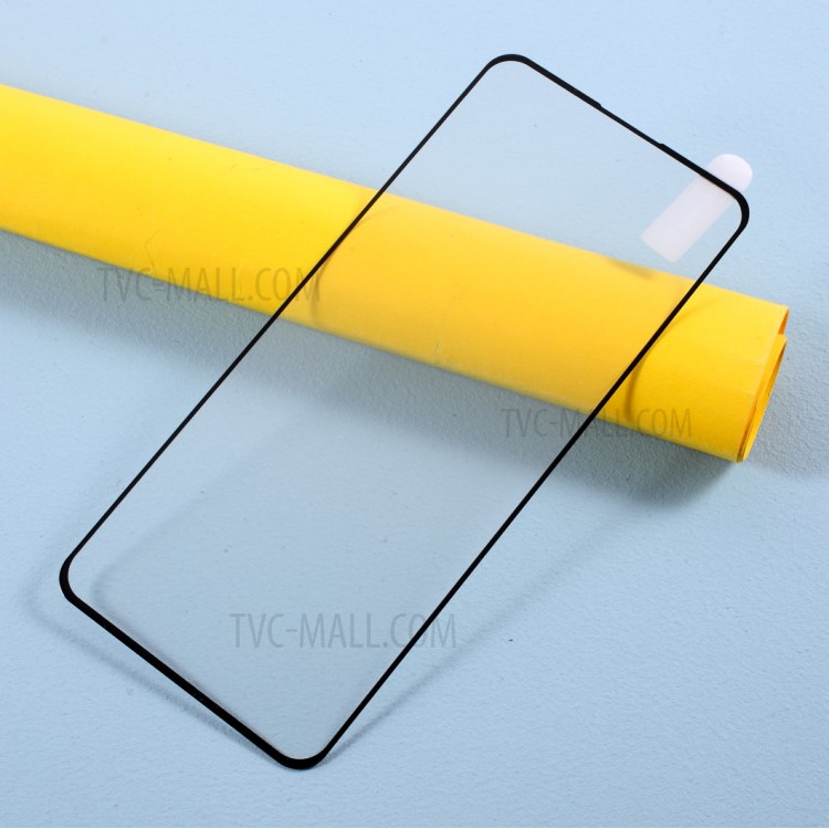 Full Coverage Silk Printing Tempered Glass Screen Protective Film (Full Glue) for Oppo A93 2020-2