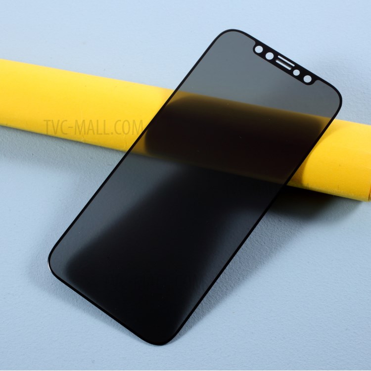 10Pcs/Set RURIHAI 0.26mm 360° Anti-peep Full Screen Tempered Glass Film (Full Glue) for iPhone 12 / 12 Pro-1