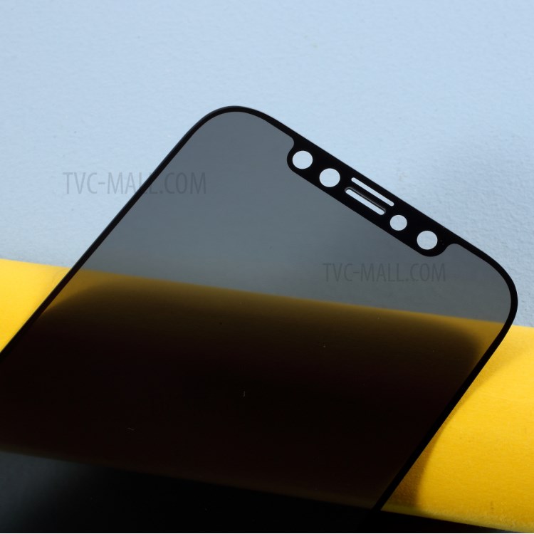 10Pcs/Set RURIHAI 0.26mm 360° Anti-peep Full Screen Tempered Glass Film (Full Glue) for iPhone 12 / 12 Pro-5