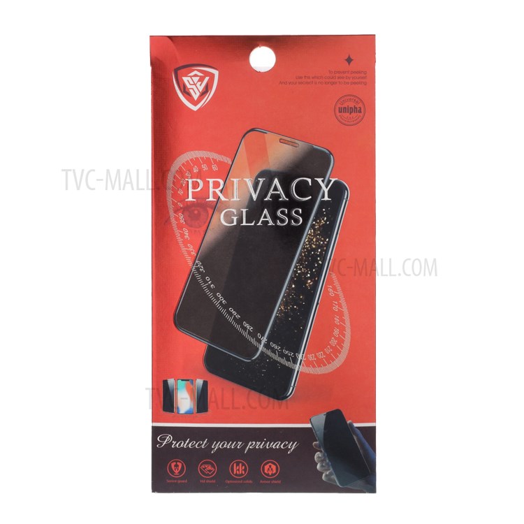 10Pcs/Set RURIHAI 0.26mm 360° Anti-peep Full Screen Tempered Glass Film (Full Glue) for iPhone 12 / 12 Pro-8